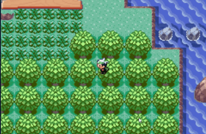 Pokémon super mega esmeralda caminhada através das paredes trapaça